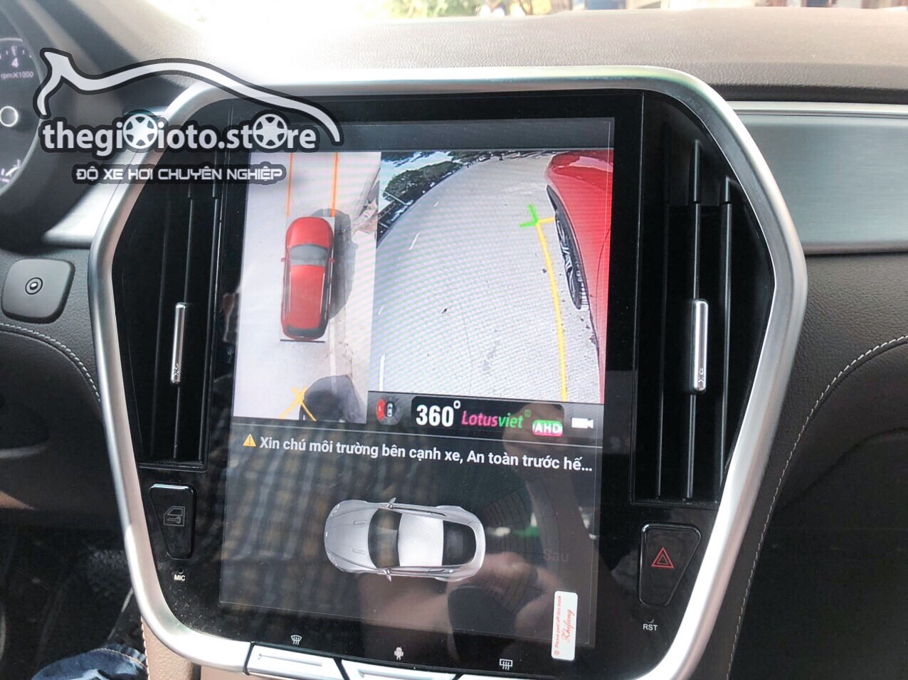 Camera 360 độ cho xe Vinfast Lux SA 
