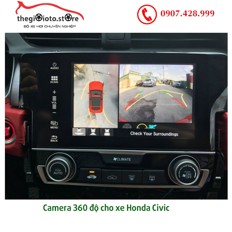 Camera 360 độ xe hơi