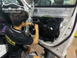 Độ âm thanh xe Mazda CX5 tại Hải Phòng