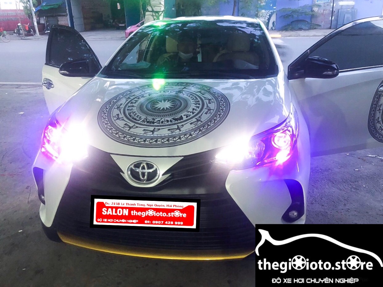 Độ bi led GTR Limited cho xe Toyota Vios