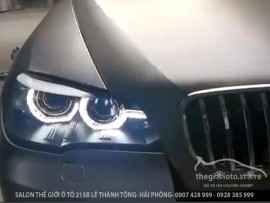 Độ đèn pha xe BMW X5