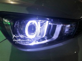Độ đèn pha cho xe Kia Soluto 