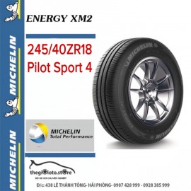 Lắp lốp Michelin TL 245/40ZR18 Pilot Sport 4