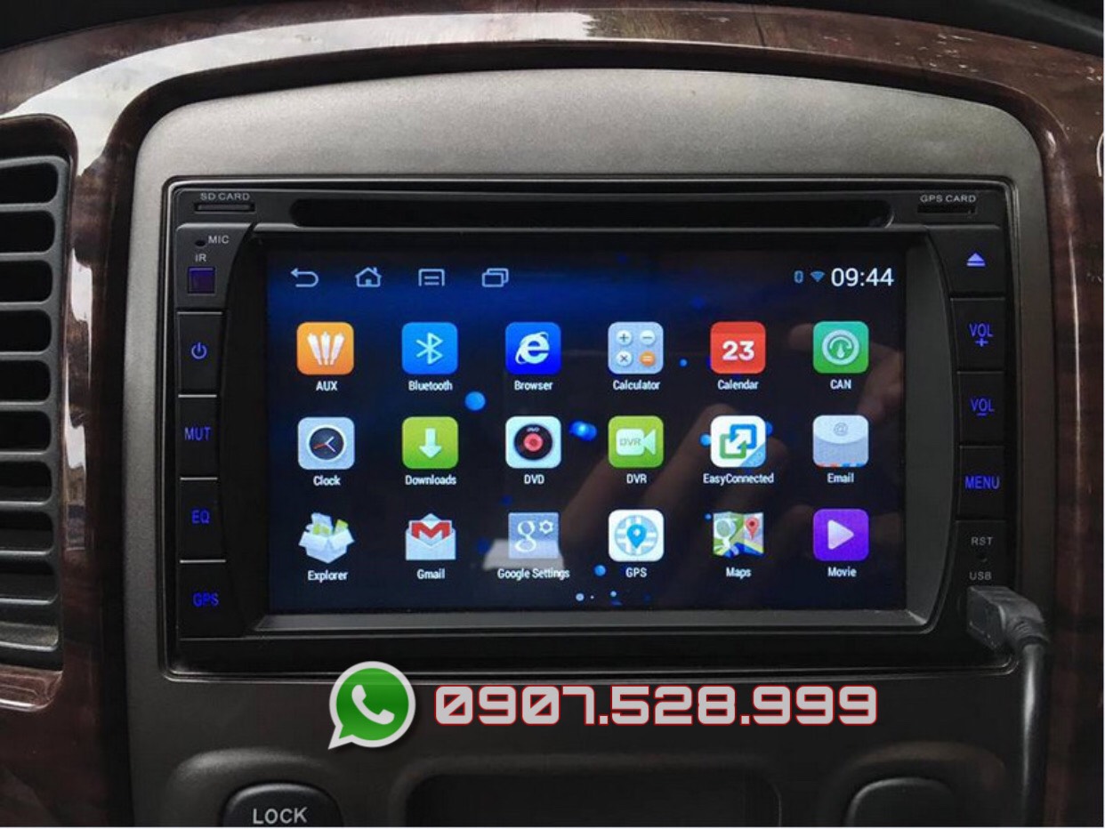 Lắp màn hình Android cho xe ô tô