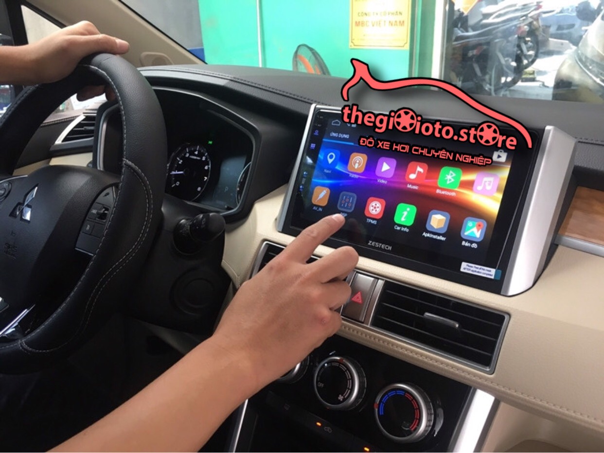 Lắp màn Android Zestech cho xe ô tô