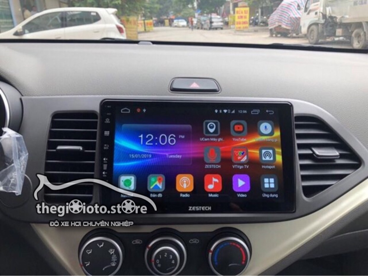 Lắp màn hình Android cho xe ô tô