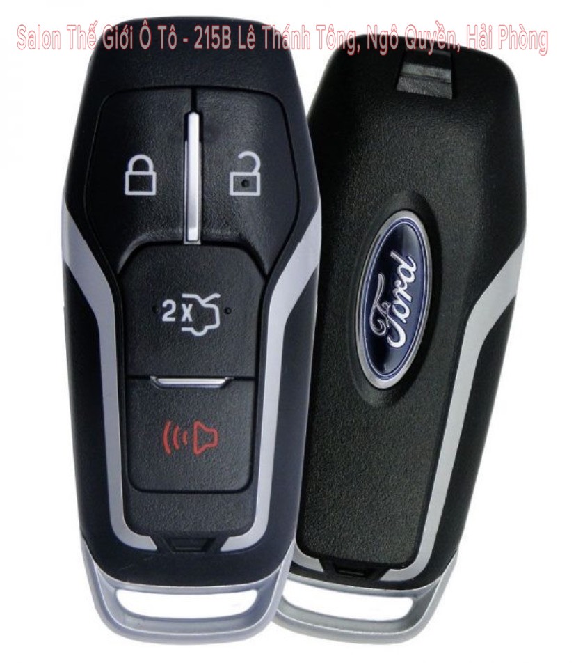 Độ chìa khóa thông minh cho xe Ford Ranger