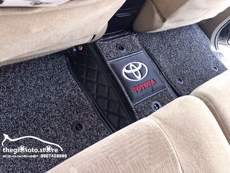 Thảm lót sàn xe 6D cho xe Toyota