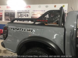 Lắp thùng tự động và thanh thể thao cho xe Raptor 