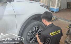 Thay Lốp Advenza Cho Xe SantaFe