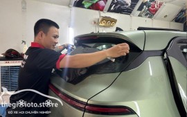 Dán Phim Cách Nhiệt Hiệu Inmax Của Mỹ Cho Xe Điện VinFast VF5
