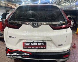 Lắp cảm biến áp suất lốp cho xe CR-V tại Hải Phòng