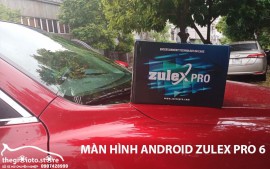 Lắp màn hình Zulex pro 6 cho xe CX5 
