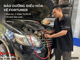 Bảo dưỡng bơm ga điều hòa xế Fortuner