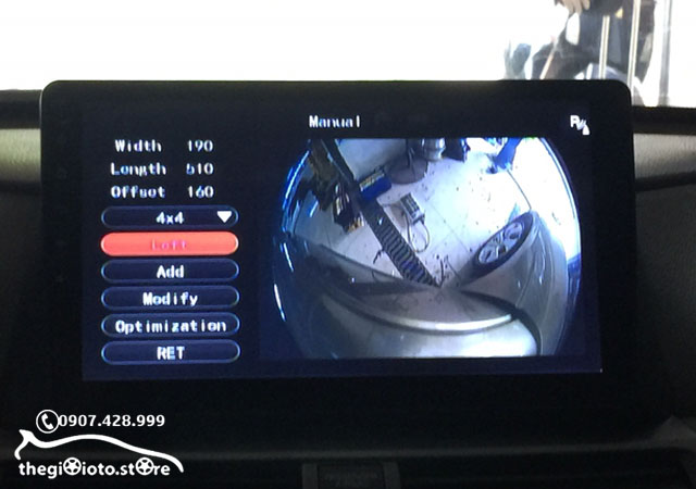 Độ camera 360 độ tại Salon Thế giới Ô tô