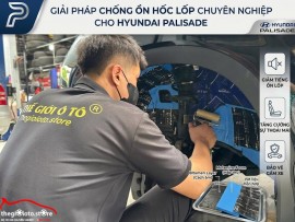 Chống ồn hốc lốp xe palisade