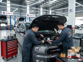 Bảo dưỡng máy dầu cho xe Ford