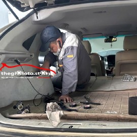 Đại tu gầm bệ cho xe Lexus RX350 2008 tại Hải Phòng