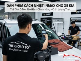 Dán phim inmax cho con xe Kia morning