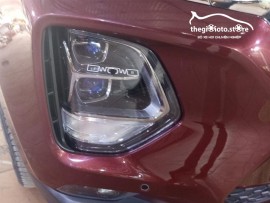 Độ đèn led Zestech A6 cho Hyundai Santafe