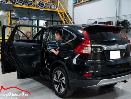 Lắp DSP – Căn chỉnh âm thanh chuẩn cho con xe CRV