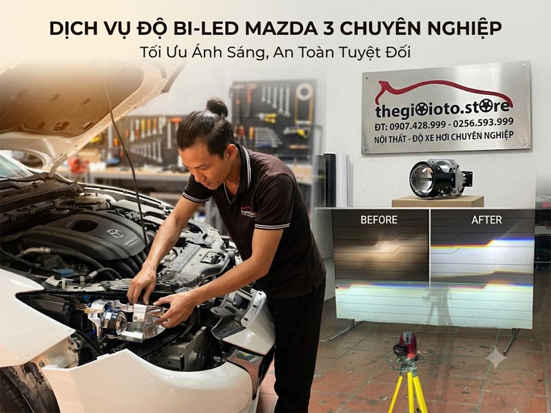 do-bi-led-mazda-3-chinh-hang