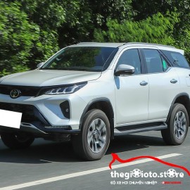 Độ bi pha LED cho xe Fortuner tại Hải Phòng