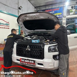 Độ bóng đèn LED cho xe Triton tại Hải Phòng 