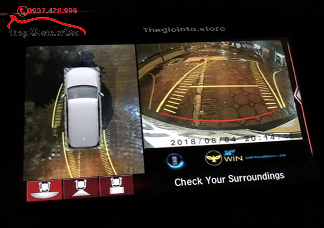 Camera 360 độ xe ô tô