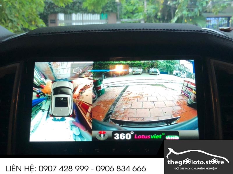 Camera 360 độ xe Raptor