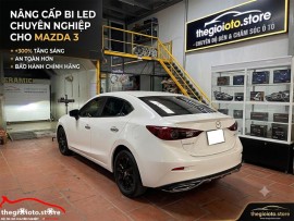 Độ Bi Led Mazda 3