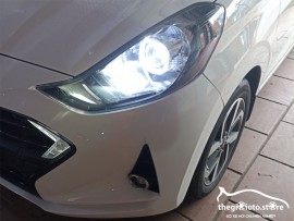 Độ đèn led cho Hyundai i10 Hải Phòng