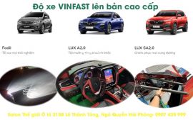 Độ xe VinFast bản tiêu chuẩn lên bản cao cấp 