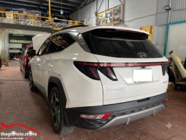 Thay dầu cho con xe Tucson