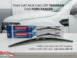 Thay gạt mưa chống nước cho xe ranger