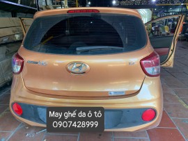 May ghế da bò xe i10 