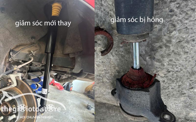 Khắc phục xe bị sóc