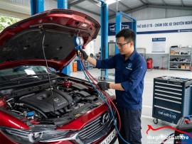  Bảo dưỡng điều hòa cho con xe Cx5     