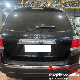 Lắp bậc bước chân xe highlander tại hải phòng