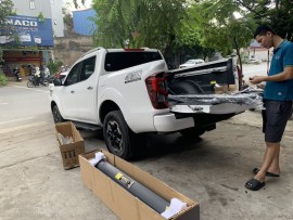 Độ Lắp Cuộn Cơ Cho Xe Nissan Navara