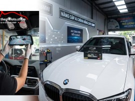 Lắp gương điện tử AI cho con xe BMW