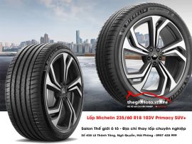 Lắp lốp Michelin 235/60R18 Primacy 3 Suv 