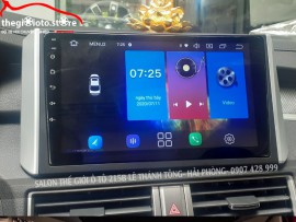Thay màn hình android cho xe Xpander 2020 