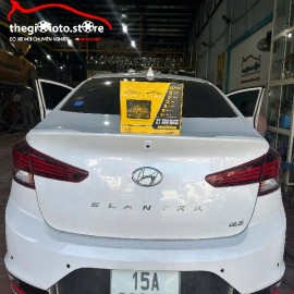 Lắp Màn Liền Camera 360 Độ Cho Xe Elantra