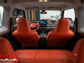 May ghế da cho xe vf3