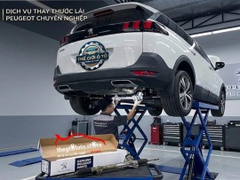 Thay thước lái cho con xe Peugeot