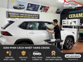 Dán phim cho con xe Yaris cross