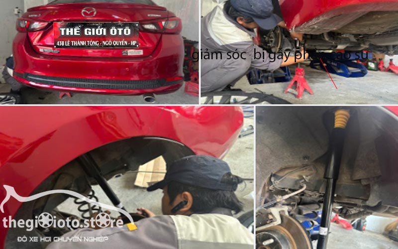 Thay giảm sóc ô tô ở Hải Phòng