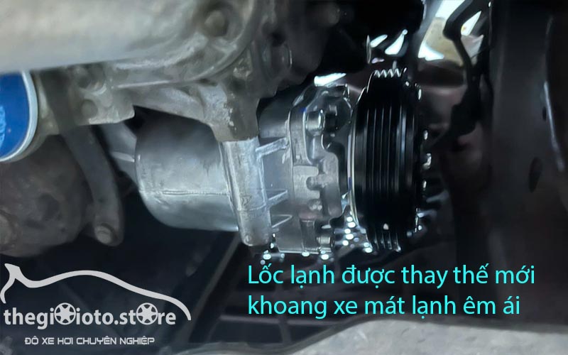 Thay lốc lạnh điều hòa ô tô