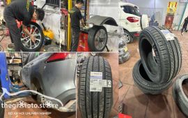 Thay lốp Michelin xe Cross tại Hải Phòng